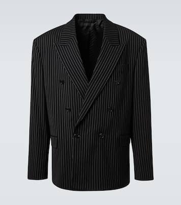 Blazer rayé à double boutonnage | Acne Studios