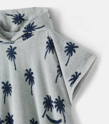 Cotton-blend terry hooded towel | Molo