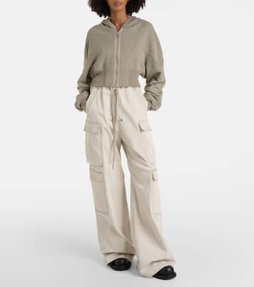 Jumbo cotton-blend cargo pants | Rick Owens
