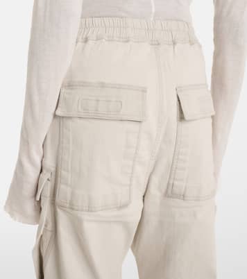 Jumbo cotton-blend cargo pants | Rick Owens