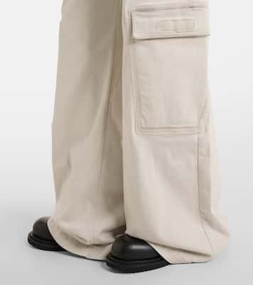 Jumbo cotton-blend cargo pants | Rick Owens