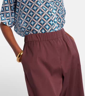 Pantalon large Pece en coton mélangé | Max Mara