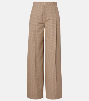 Camille cotton-blend wide-leg pants | Vince