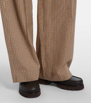 Camille cotton-blend wide-leg pants | Vince