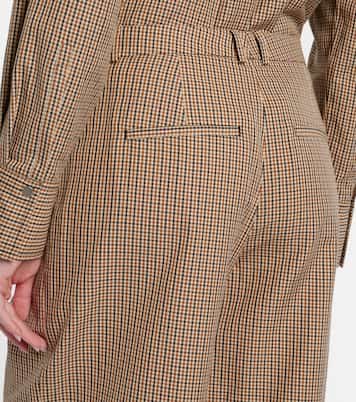 Camille cotton-blend wide-leg pants | Vince