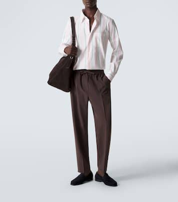 Suede loafers | Magnanni