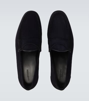 Suede loafers | Magnanni