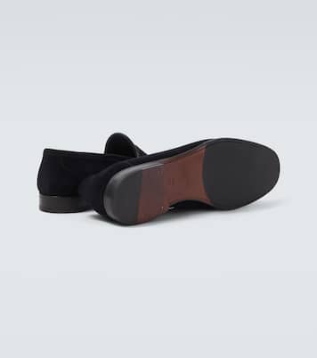 Suede loafers | Magnanni