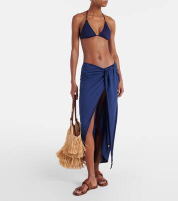 Pareo Winnie CR de algodón y lino | Melissa Odabash