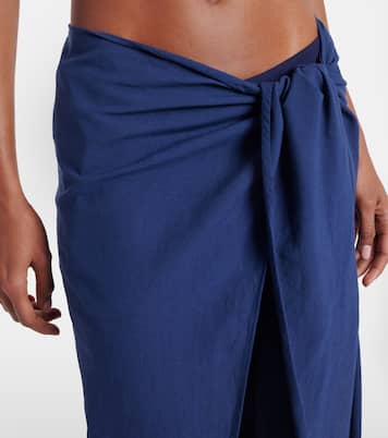 Pareo Winnie CR de algodón y lino | Melissa Odabash