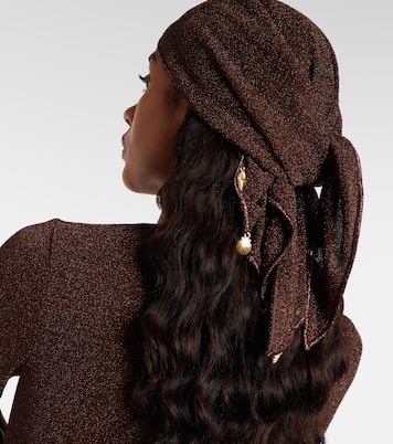 Lumière embellished scarf | Oséree