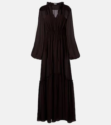 Robe longue Lotus | Joseph