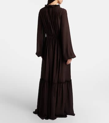 Robe longue Lotus | Joseph