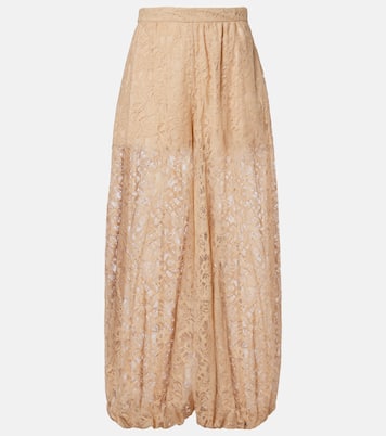 Lace balloon pants | Adriana Degreas