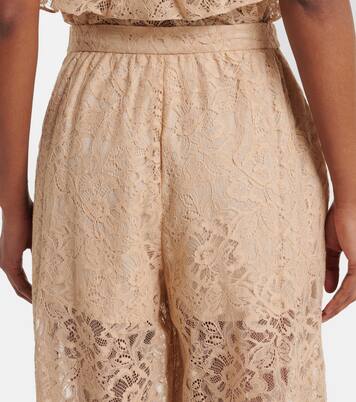 Lace balloon pants | Adriana Degreas