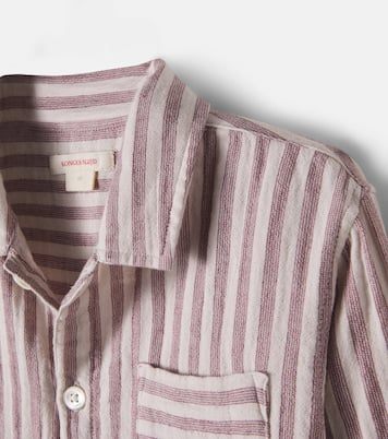 Striped cotton shorts | Konges Sløjd