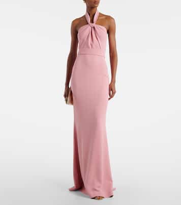 Halterneck cady gown | Elie Saab