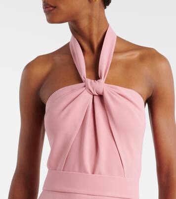 Halterneck cady gown | Elie Saab