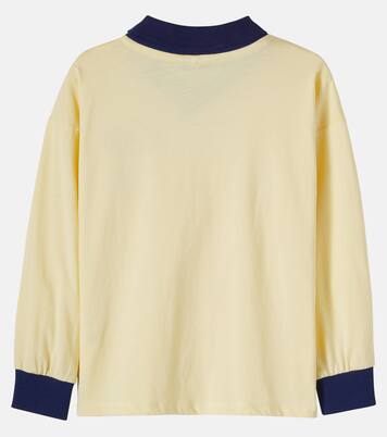 Table Tennis cotton jersey polo sweatshirt | Mini Rodini