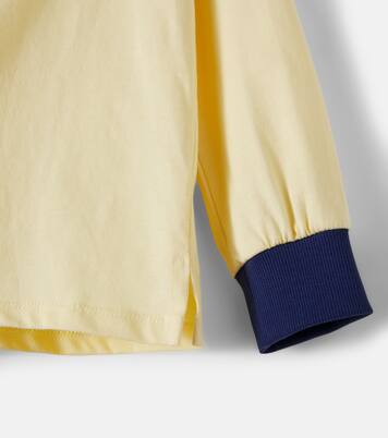 Table Tennis cotton jersey polo sweatshirt | Mini Rodini