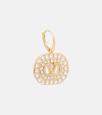 VLogo Swarovski®-embellished earrings | Valentino