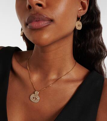 VLogo Swarovski®-embellished earrings | Valentino