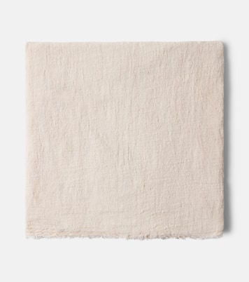 Linen crêpe throw | Maison de Vacances