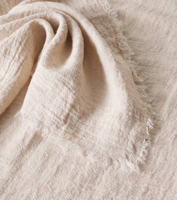 Linen crêpe throw | Maison de Vacances
