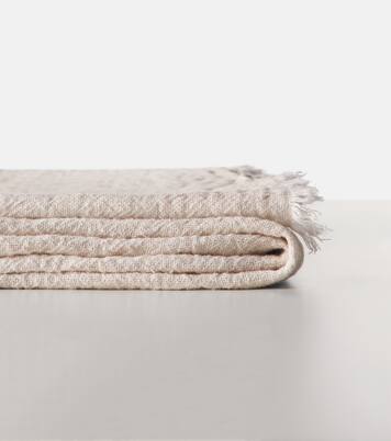 Linen crêpe throw | Maison de Vacances