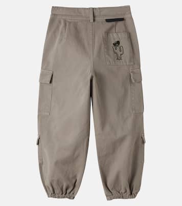 Cotton canvas cargo pants  | Stella McCartney Kids