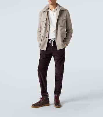 Leather lace-up boots | Eleventy