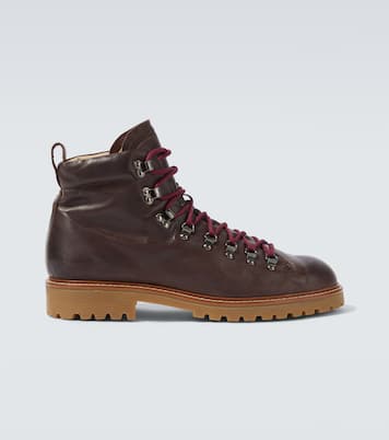 Leather lace-up boots | Eleventy