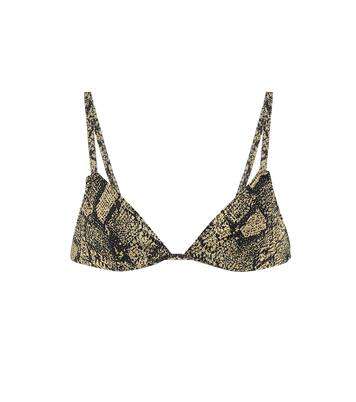 Haut de bikini triangle The Lulu imprimé | Solid & Striped