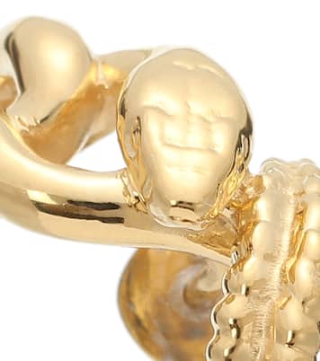 Nashash gold-vermeil earrings | ALANCROCETTI