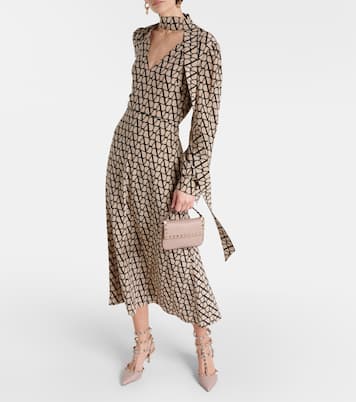 Schultertasche Rockstud Small aus Leder | Valentino Garavani