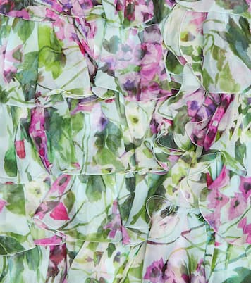 Floral silk dress | Dolce&Gabbana Kids