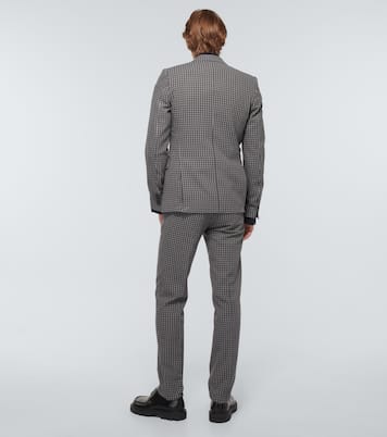 Checked cotton suit | Dries Van Noten