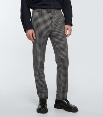 Checked cotton suit | Dries Van Noten