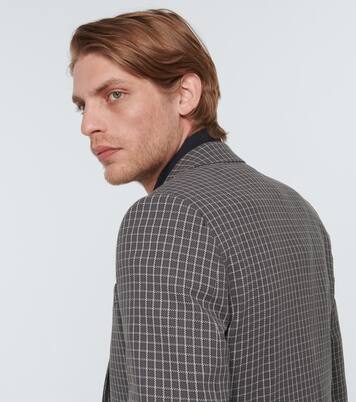Checked cotton suit | Dries Van Noten