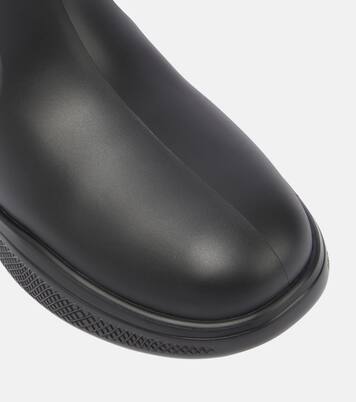Mellow rubber ankle boots | Prada