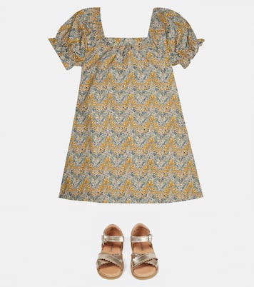 Robe Aubrey imprimée en coton | The New Society