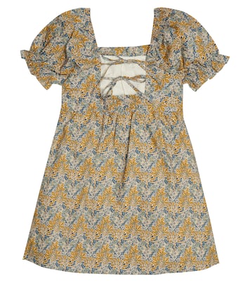 Robe Aubrey imprimée en coton | The New Society