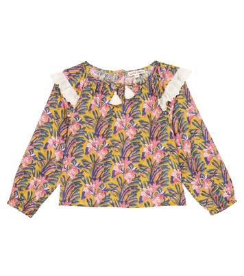 Blouse Iris en coton à fleurs | Louise Misha