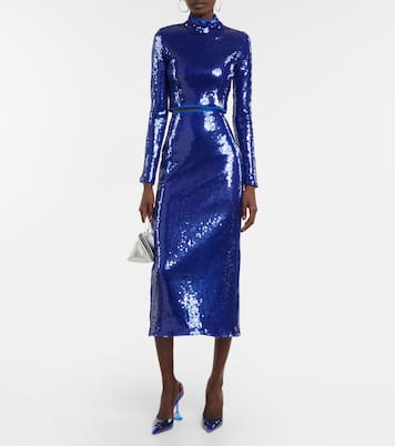 Slingback-Pumps Holli Glass aus PVC | Amina Muaddi