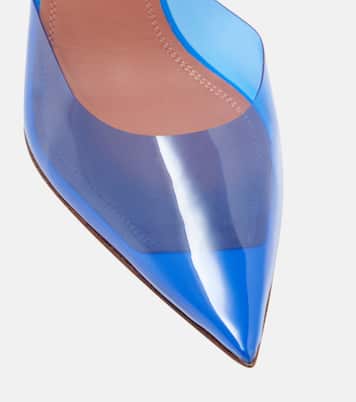 Slingback-Pumps Holli Glass aus PVC | Amina Muaddi
