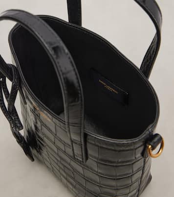 Toy Shopping N/S leather tote bag | Saint Laurent