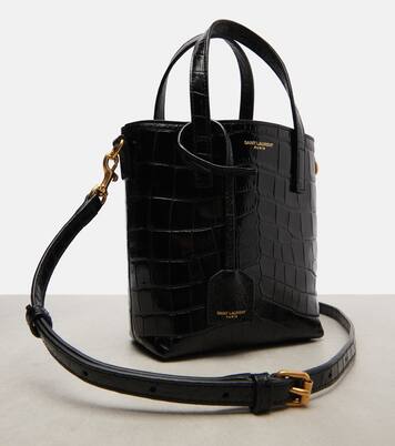 Toy Shopping N/S leather tote bag | Saint Laurent