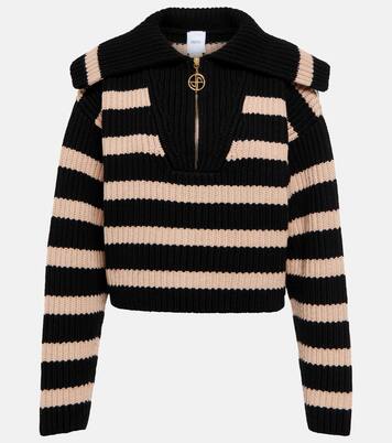 Striped wool sweater | Patou