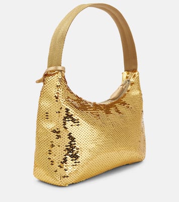 Re-Edition 2000 Mini sequined shoulder bag | Prada