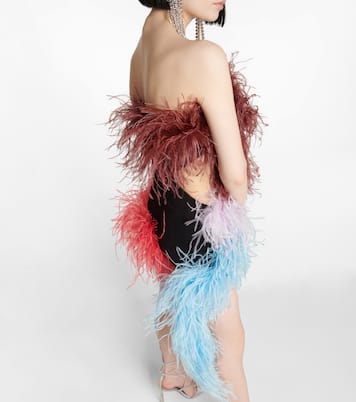 Robe Keri en plumes | The Attico